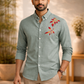 Japanese Cotton Emproidery Shirts