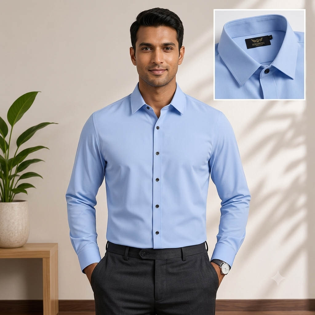 LASKA FABRIC [Sky blue]