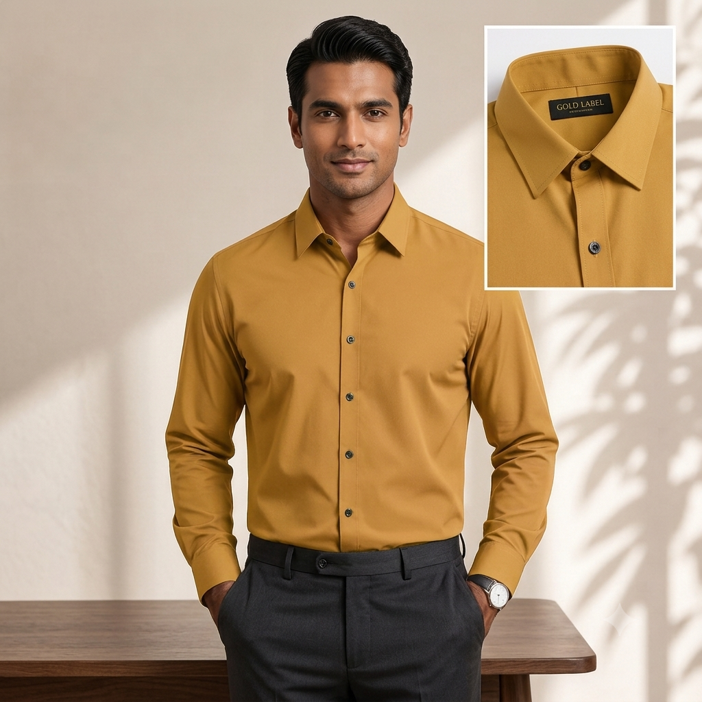 LASKA FABRIC [Mustatd Yellowo]
