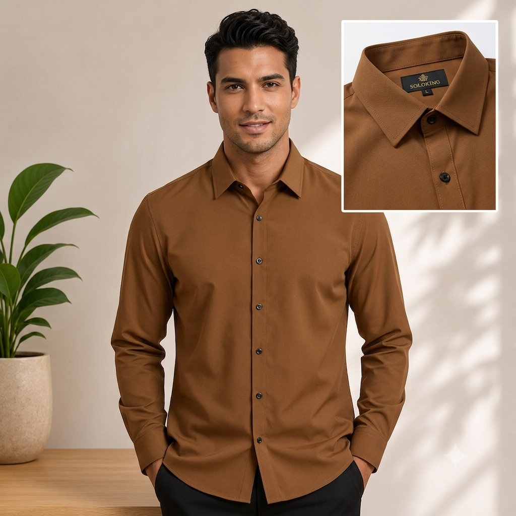 LASKA FABRIC [Chocolate brown]
