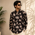 VISCOSE SHIRT[black]