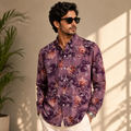 VISCOSE SHIRT[purple]
