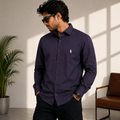 Golden Teri shirt [Dark purple blue]