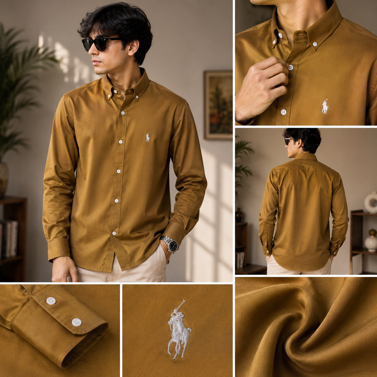 Oxford  Shirt  [YELLOW]