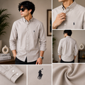 Oxford  Shirt  [Grey]