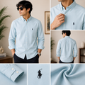 Oxford  Shirt  [ Sky Blue]